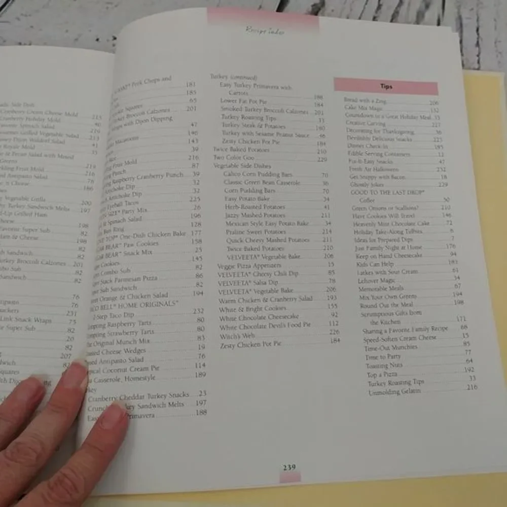 Vintage Kraft Holiday Cookbook 1999‎